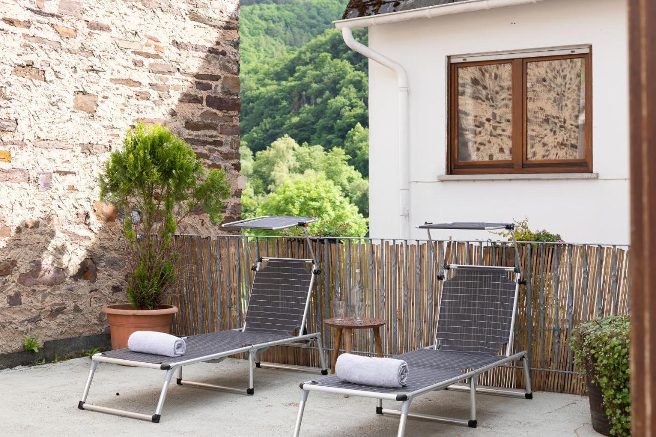 Haus Blaue Traube Mit Moselblick Apartment Ediger-Eller Luaran gambar