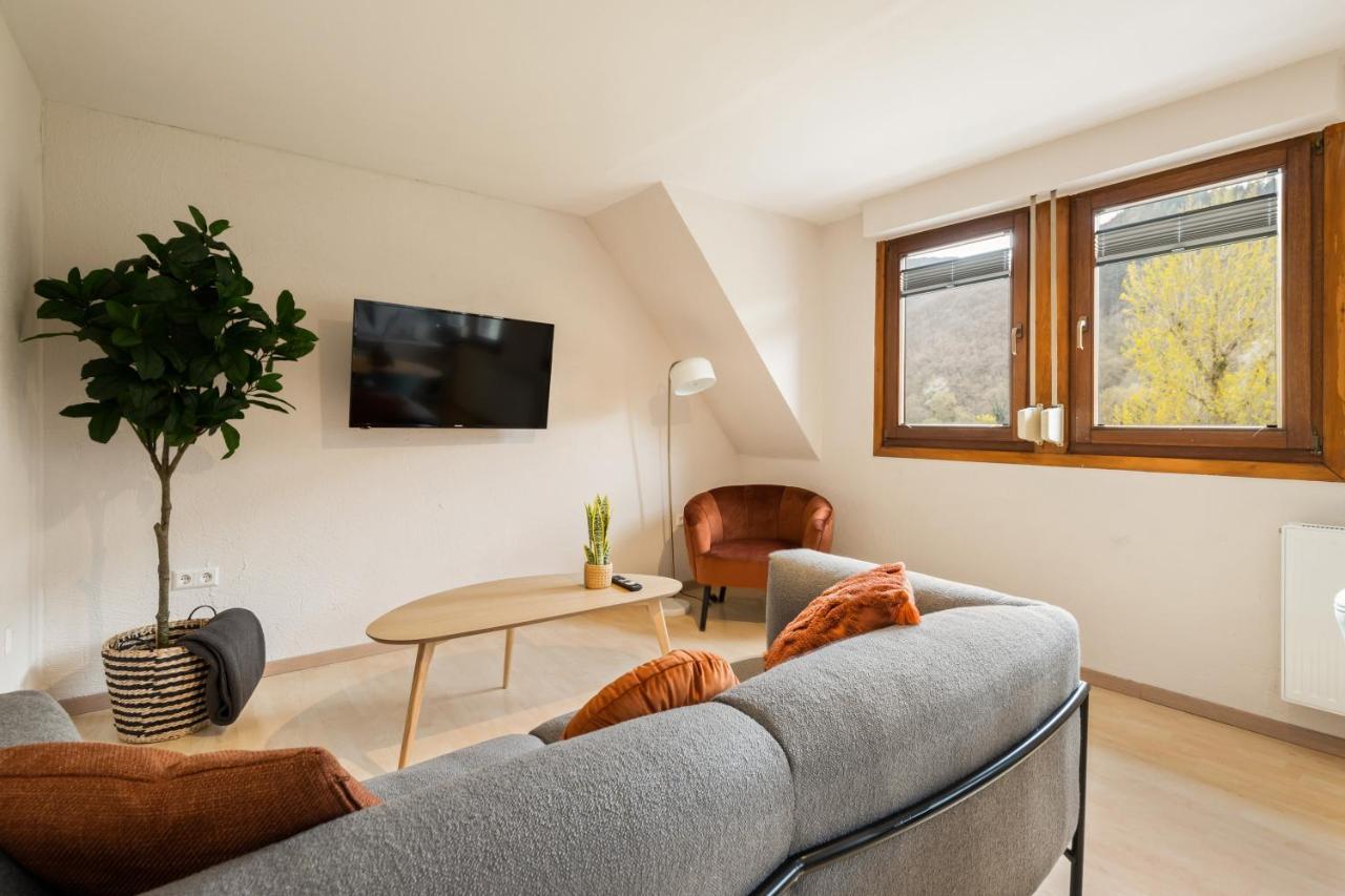 Haus Blaue Traube Mit Moselblick Apartment Ediger-Eller Luaran gambar
